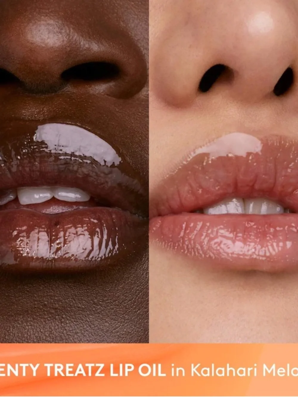Fenty Beauty Hydrating + Strengthening Lip Oil Kalahari Melon
